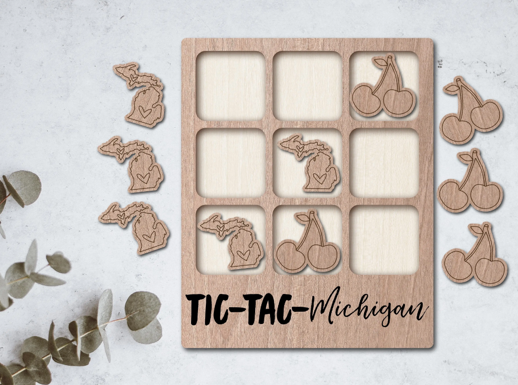 Michigan Wolverines Tic-Tac-Toe