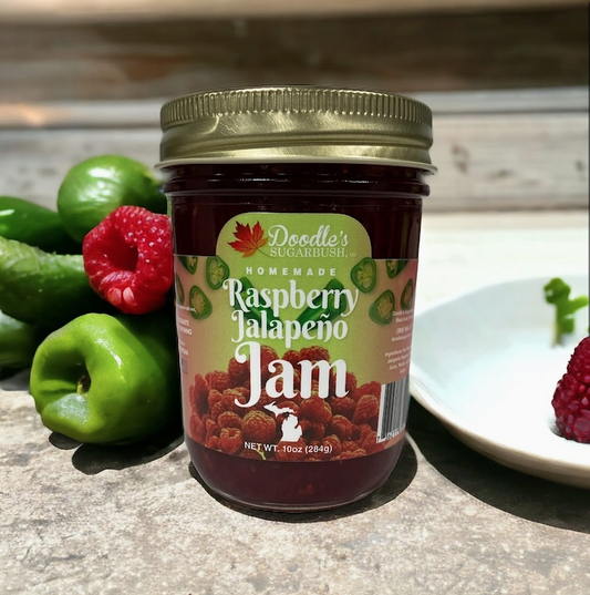 Raspberry Jalapeno Jam - 8 oz.