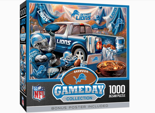 Detroit Lions - Gameday 1000 Piece Puzzle