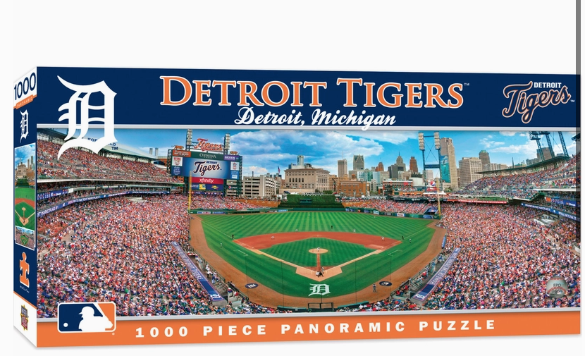 Detroit Tigers - 1000 Piece Panoramic Puzzle