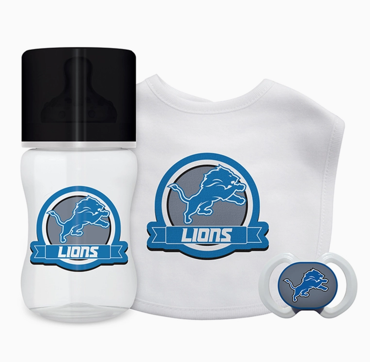 Detroit Lions - 3-Piece Baby Gift Set