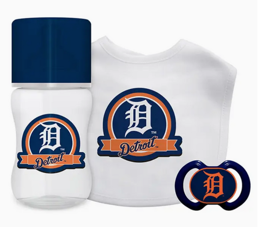 Detroit Tigers - 3-Piece Baby Gift Set