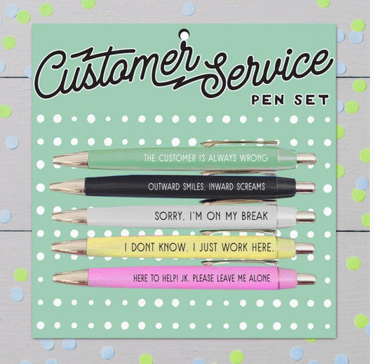 Customer Service Pen Set