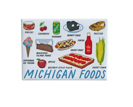 Michigan Foods Magnet