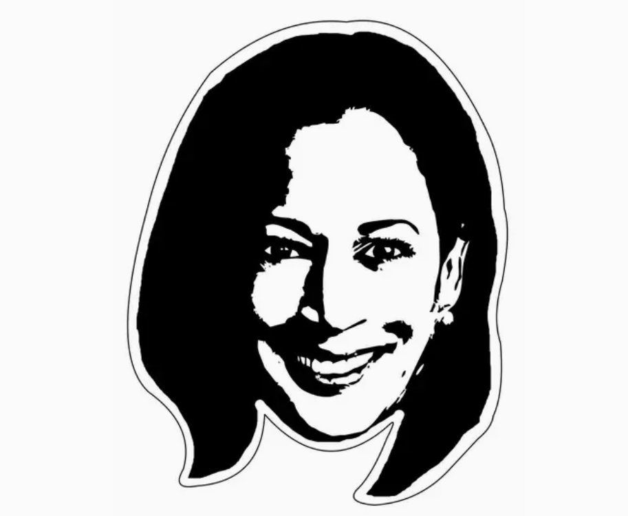 KAMALA HARRIS STICKER