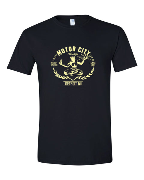 Detroit Tigers Motor City Baseball Shirt - High-Quality Printed Brand